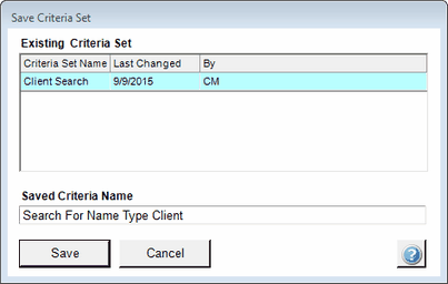 Give the Query a Descriptive Name Give the Query a Descriptive Name