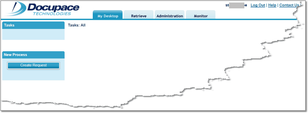 You are logged into your Docupace Desktop With One Click on the Icon You are logged into your Docupace Desktop With One Click on the Icon
