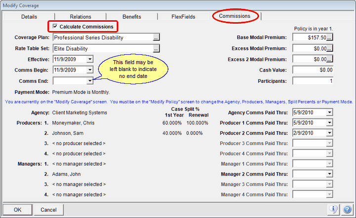 Required Data To Calculate Commissions Required Data To Calculate Commissions