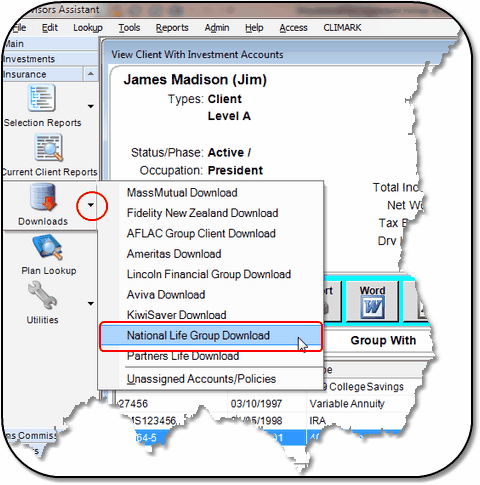 NationalLifeGroupSideBarMenu