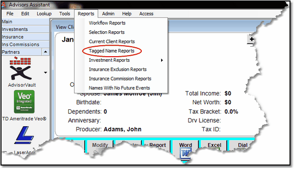 Tagging Names For Setting Up Vaults Tagging Names For Setting Up Vaults