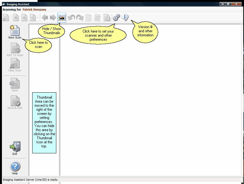 Before Any Scanning Takes Place