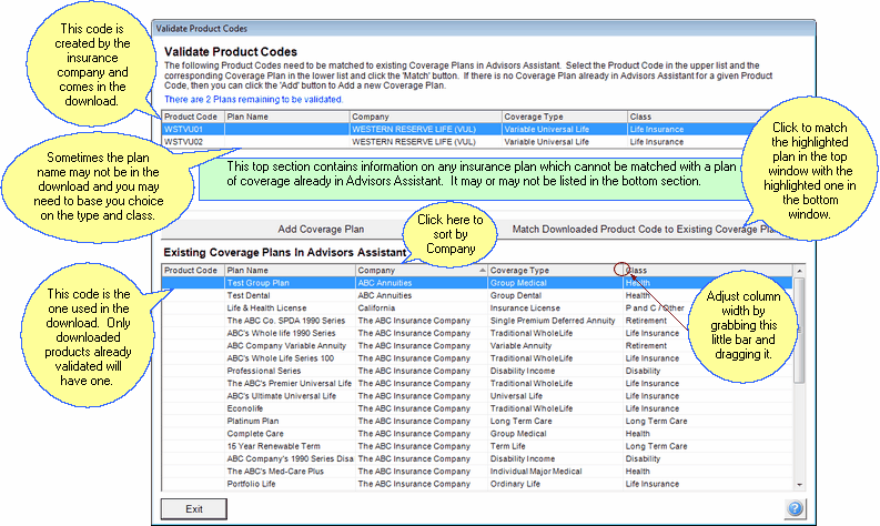 ValidateProductCodes