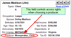 Access Rights Based On This Producer Access Rights Based On This Producer